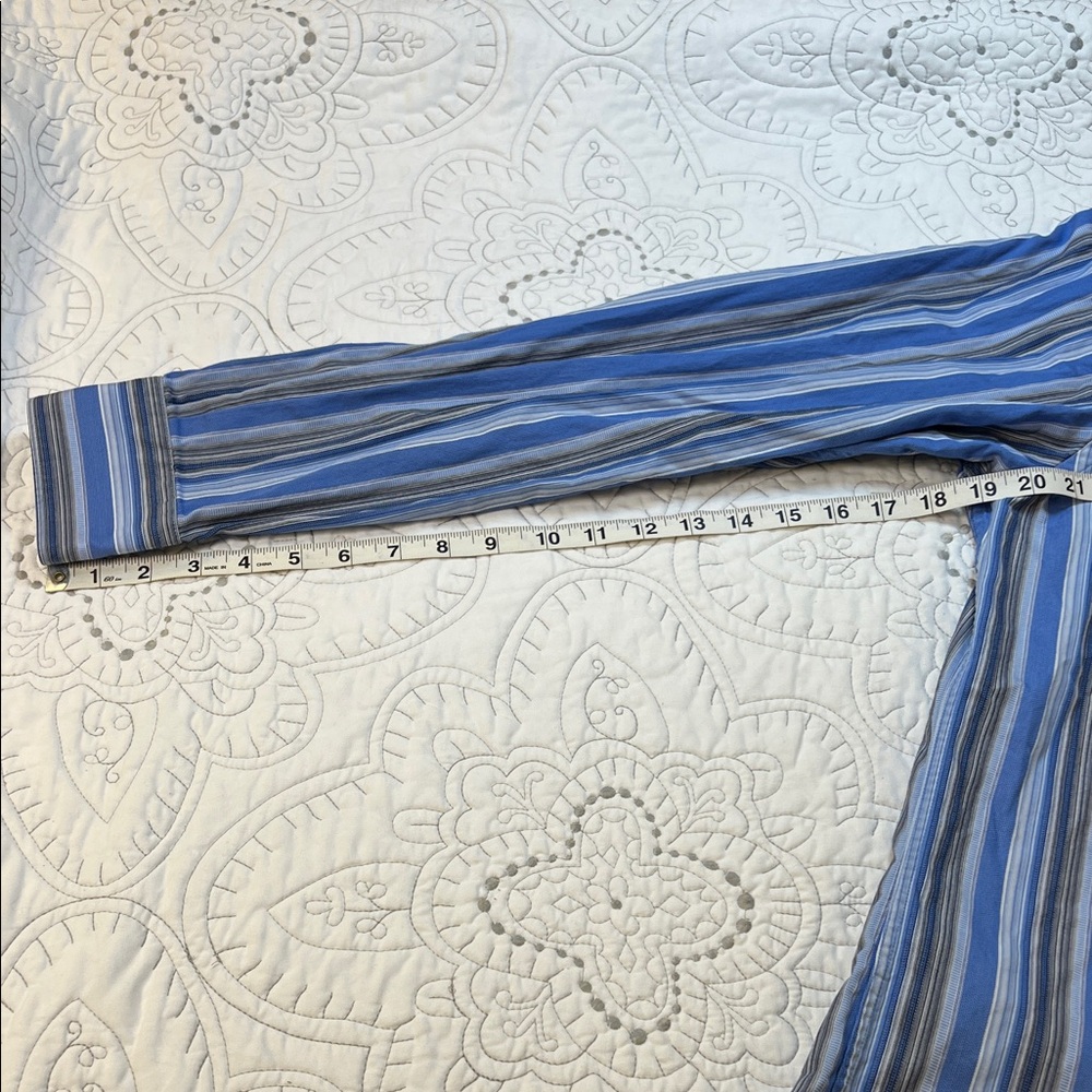 Tailorbyrd Striped Button Down Collared Shirt - M… - image 7